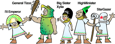 cartoon: PreAmerica cast